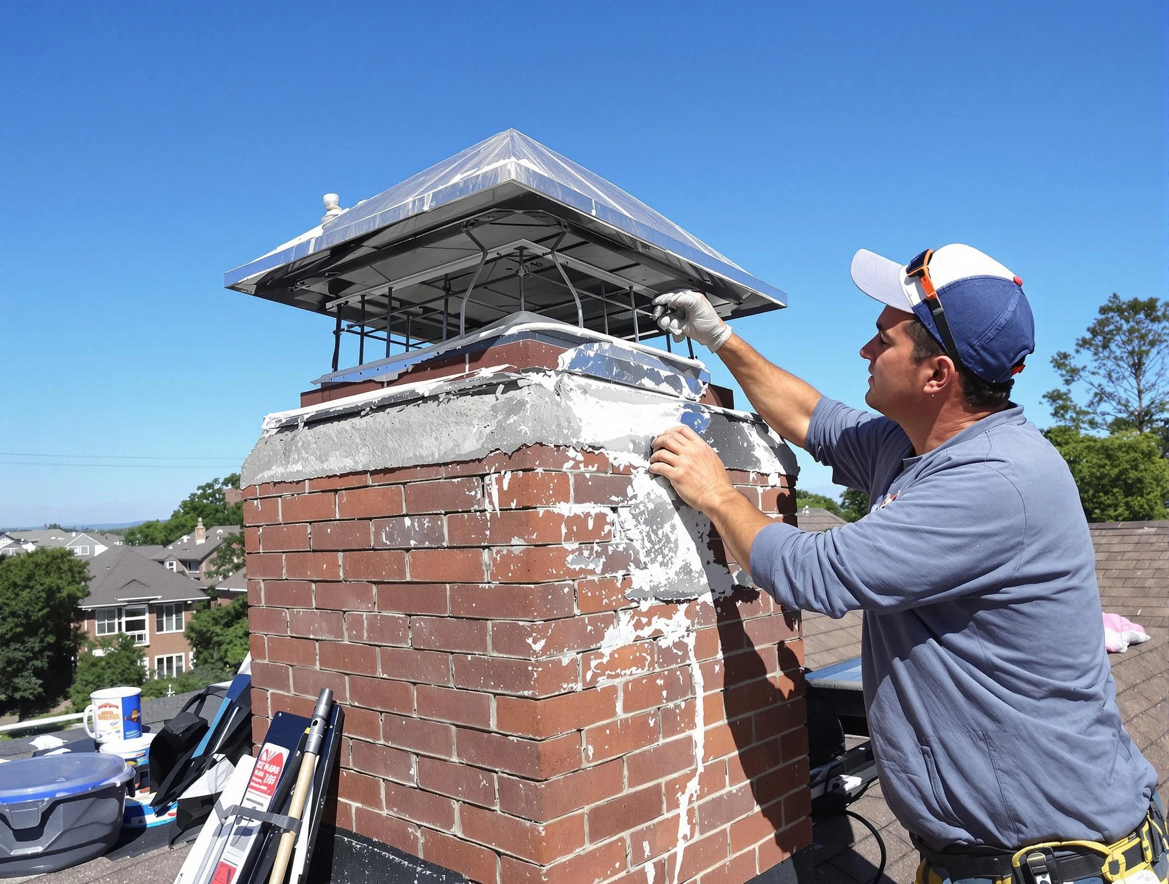 Chimney Crown Services service in O'Hara, PA